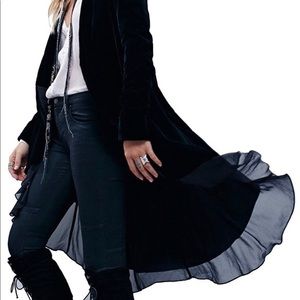 Black Velvet Blazer